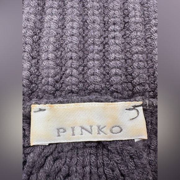 Pinko Italy Brown Full Zip Sweater Medium - Picture 3 of 5